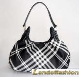 Burberry 29142 Black Plaid handbags
