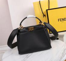 Fendi Serpentine Handbag Genuine Leather purple 55044