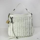 Burberry Bag Ruched Ribbon Tote 9908 White