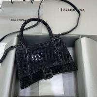 Balenciaga Blanket Stitch Oversized Bag 084366 black