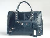 Balenciaga Large Giant Weekender Handbag 334A blue