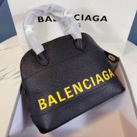 Balenciaga Giant Leather Deep coffee Sphere Handbag 084440