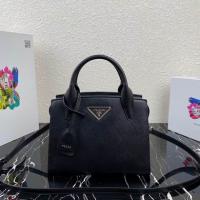 Prada 138501 black cotton Shoulder handbag