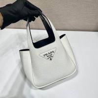 Prada P8008 leather black handbag