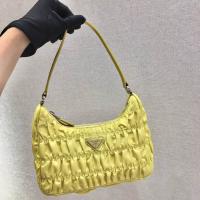 prada 7947 beige leather Handbag