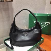 Prada Leather Tote Brown handbag