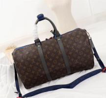 Louis Vuitton Damier Embossed White Monogram Leather Purse with Fringes LV M95094