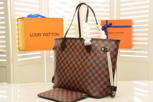 Louis Vuitton Damier geant canvas coffee bag M93225