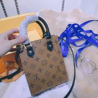 Louis vuitton real bags-pear pink leather 95016