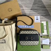 Gucci handbag 152468 black amalfi