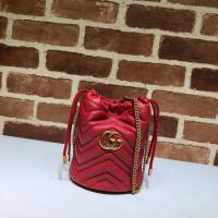 Gucci coffee leather handbag 169941