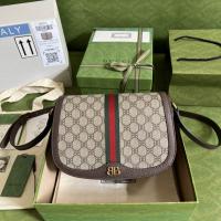Gucci black signature pvc shopping bag 162163