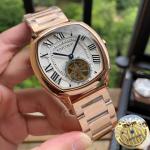 Replica Cartier Roadster Two-Tone 18kt Yellow Gold and Steel Ladies Watch