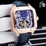 Replica Cartier Tank Francaise 18kt White Gold Diamond Ladies Watch WE10