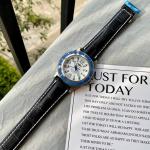 Replica Breitling Windrider Chronomat Evolution Steel Blue Mens Watch A1
