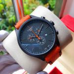 Replica Tissot T-Race Steel Black PVD Chronograph Orange Rubber Mens Watch