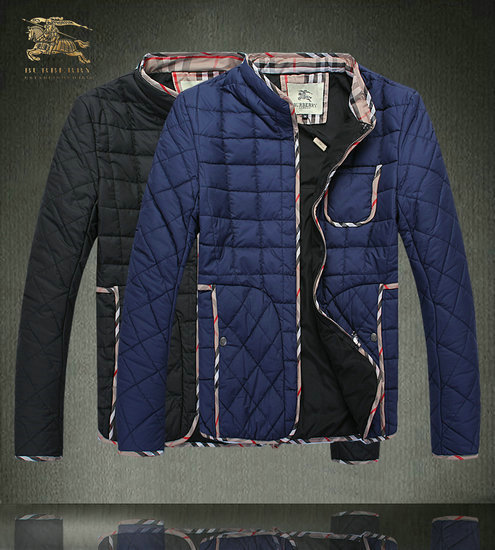  Blue Black Burberry Best Sales Mens Coat Big Yard Cotton 2013 Winter New Style Fashion 088