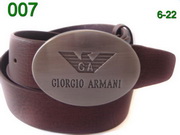 Armani High Quality Belt 74