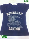 Burberry Kids T Shirt 002