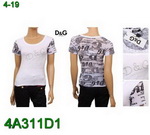 D&G Woman Shirts DGWS-TShirt-026
