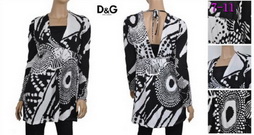 D&G Woman Long T Shirts DGWL-T-Shirts-12