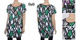 D&G Woman Long T Shirts DGWL-T-Shirts-16