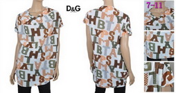 D&G Woman Long T Shirts DGWL-T-Shirts-17