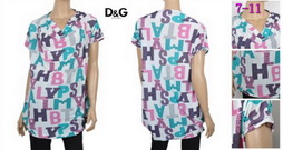 D&G Woman Long T Shirts DGWL-T-Shirts-18
