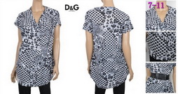 D&G Woman Long T Shirts DGWL-T-Shirts-19