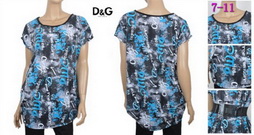 D&G Woman Long T Shirts DGWL-T-Shirts-22