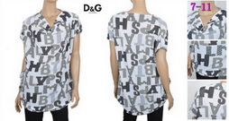 D&G Woman Long T Shirts DGWL-T-Shirts-23