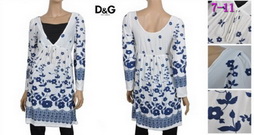 D&G Woman Long T Shirts DGWL-T-Shirts-27
