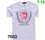Diesel Man short T Shirt DiMTS120