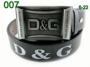 Dolce & Gabbana High Quality Belt 14