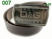 Dolce & Gabbana High Quality Belt 17