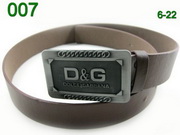 Dolce & Gabbana High Quality Belt 19