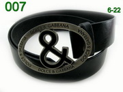 Dolce & Gabbana High Quality Belt 20