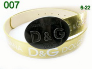 Dolce & Gabbana High Quality Belt 30