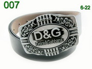 Dolce & Gabbana High Quality Belt 33