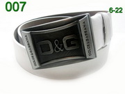 Dolce & Gabbana High Quality Belt 36
