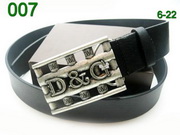 Dolce & Gabbana High Quality Belt 37