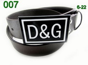 Dolce & Gabbana High Quality Belt 57