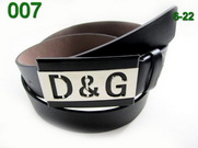 Dolce & Gabbana High Quality Belt 58