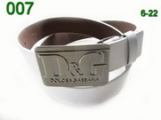 Dolce & Gabbana High Quality Belt 60