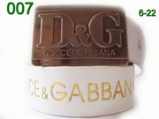 Dolce & Gabbana High Quality Belt 74