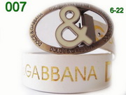 Dolce & Gabbana High Quality Belt 77