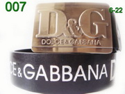 Dolce & Gabbana High Quality Belt 79