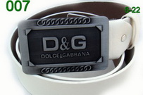 Dolce & Gabbana High Quality Belt 83