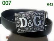 Dolce & Gabbana High Quality Belt 85