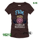 Franklin Marshall Women T Shirts FMWTS-017